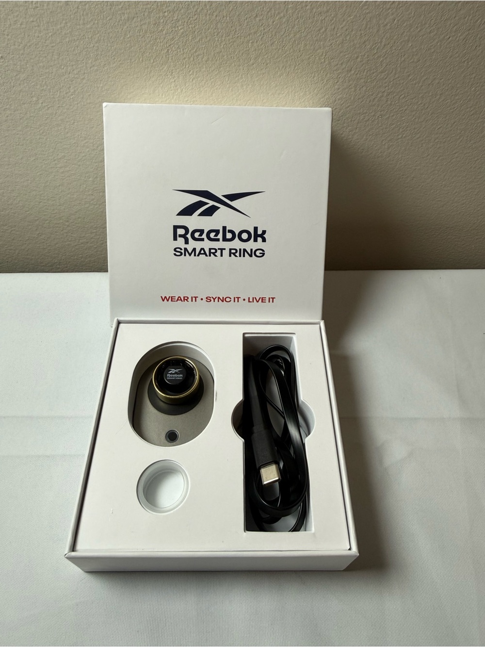 Reebok Smart Ring in Gold